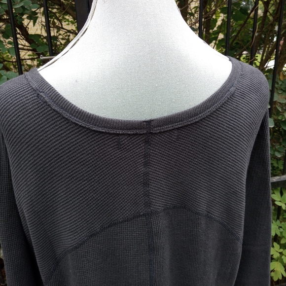 Free People Amelia thermal sweatshirt size small - Picture 9 of 16